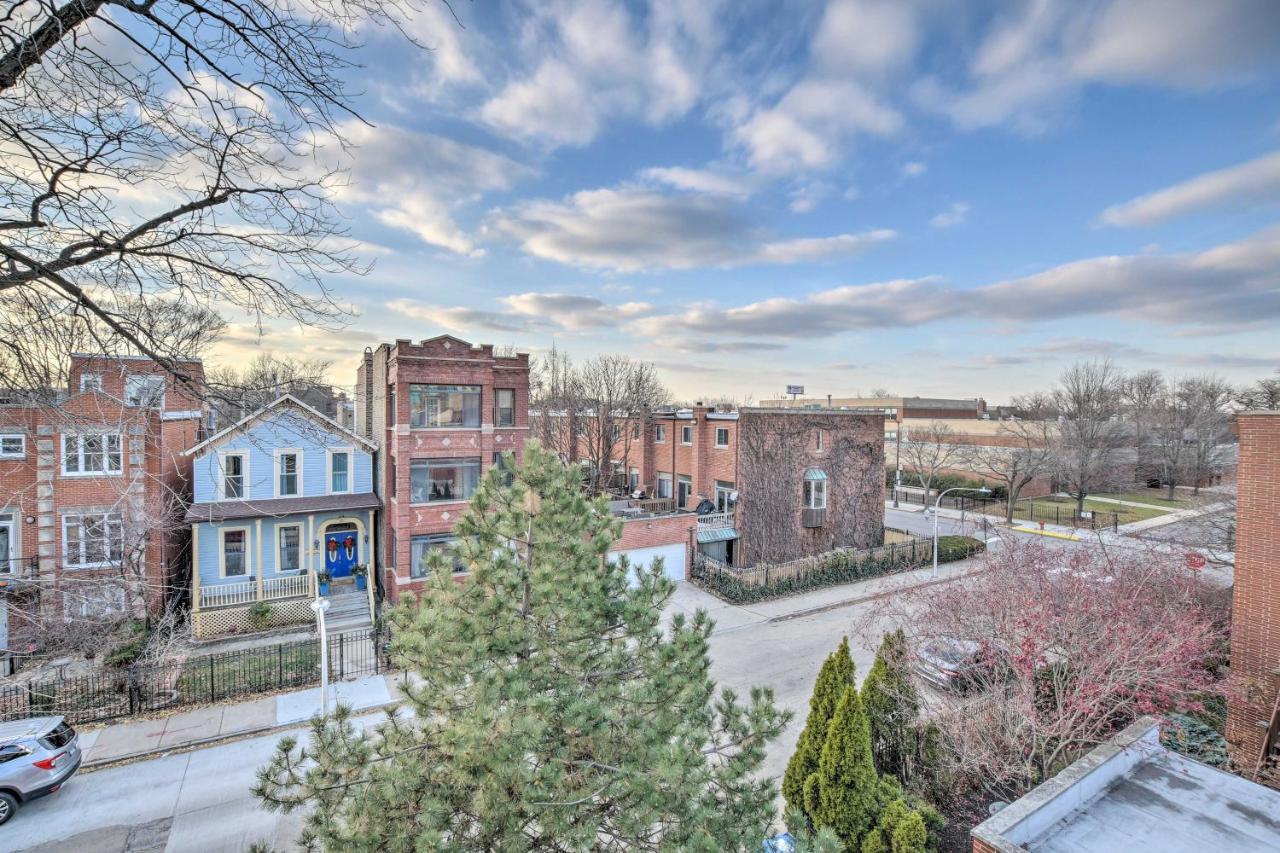 Chicago Condo With Balcony Walk To Cta Stations! Экстерьер фото