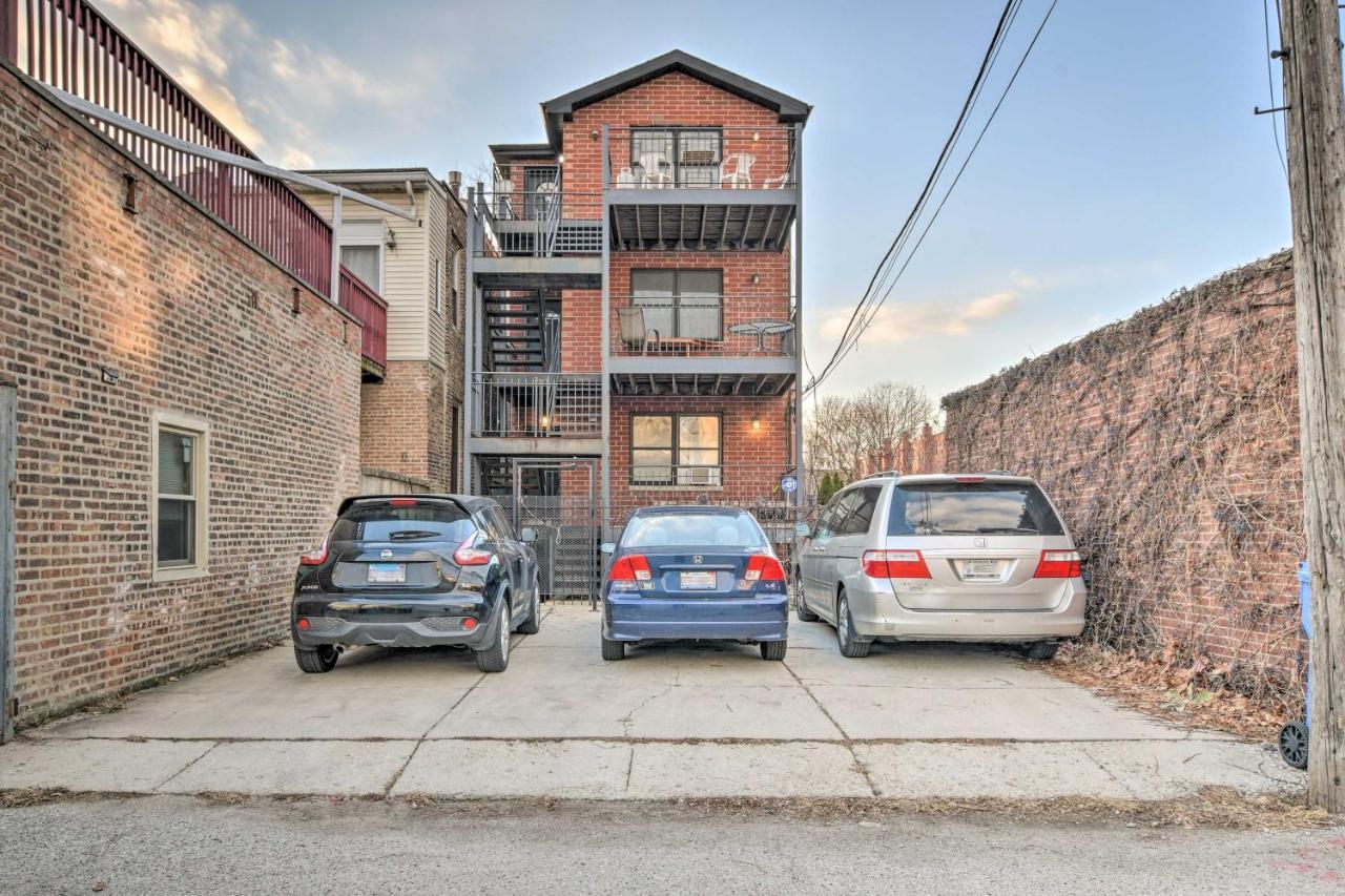 Chicago Condo With Balcony Walk To Cta Stations! Экстерьер фото