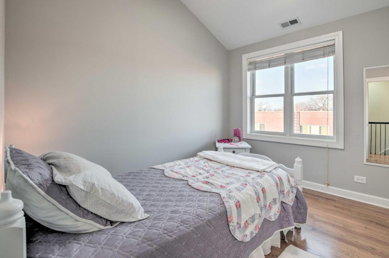 Chicago Condo With Balcony Walk To Cta Stations! Экстерьер фото