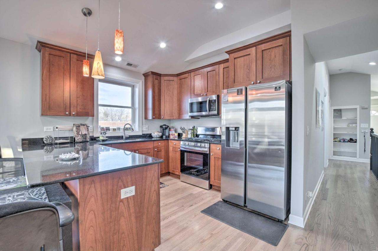 Chicago Condo With Balcony Walk To Cta Stations! Экстерьер фото