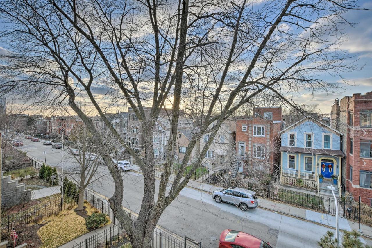 Chicago Condo With Balcony Walk To Cta Stations! Экстерьер фото